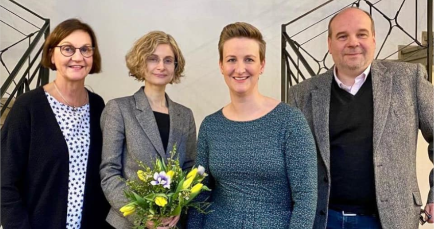 Vorstand mit Katharina Hübenthal